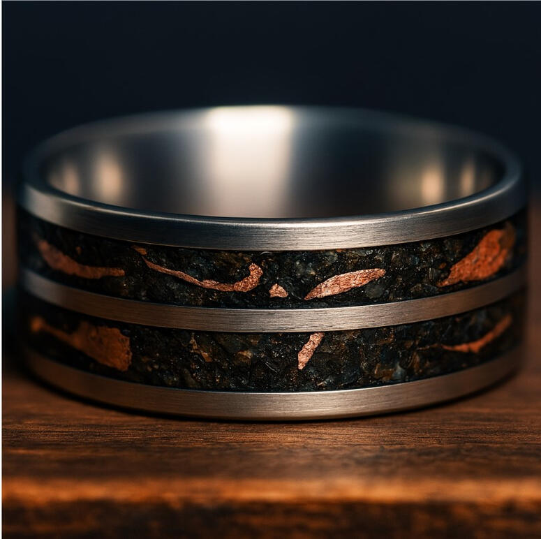 Well-Worn Black Tourmaline &amp; Copper